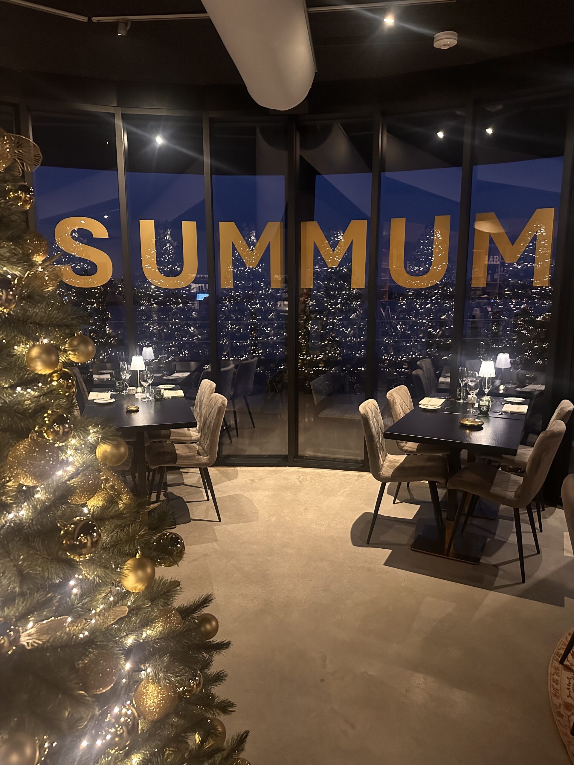 Kerstboom in SUMMUM